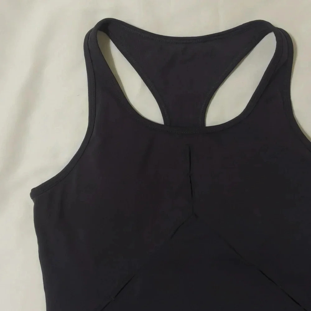 Fabletics Racerback Tank Top, Color Gray Size XS - Picture 2 of 9